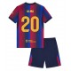 Barcelona Dani Olmo #20 Jalkapallovaatteet Lasten Kotipeliasu 2026-27 Lyhythihainen (+ Lyhyet housut)